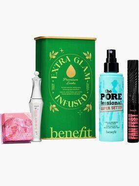 BENEFITS COSMETICS Extra Glam Infused Full Face Beauty Set $107